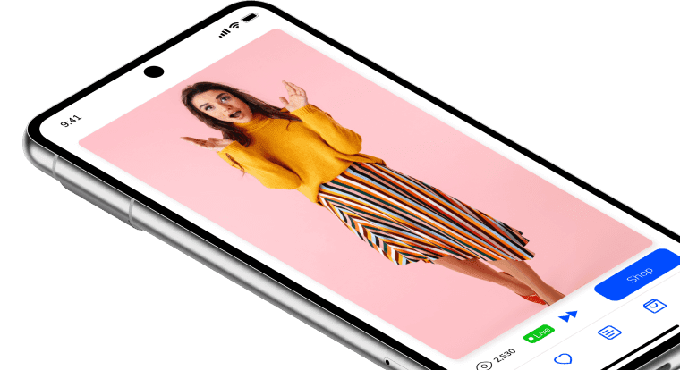 e-commerce platforms phone mockup 2